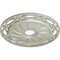 Ekena Millwork Loera Ceiling Medallion (Fits Canopies up to 6 1/4"), 26 5/8"OD x 4 1/2"ID x 1 3/8"P, Flash Blue CM26LOFBS - alternate 3